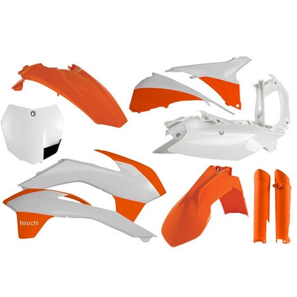 外装キット 13年-14年 KTM SX/SX-F オレンジ/白
