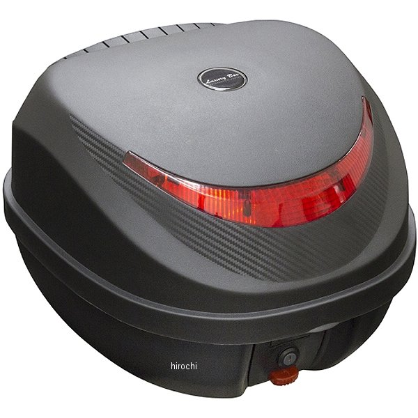 リアボックス 32L バックレスト付き 黒/赤