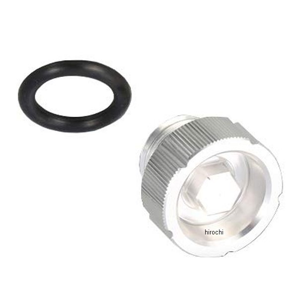 オイルフィラーキャップ タイプ2 スーパーカブC125、モンキー125、グロム シルバー