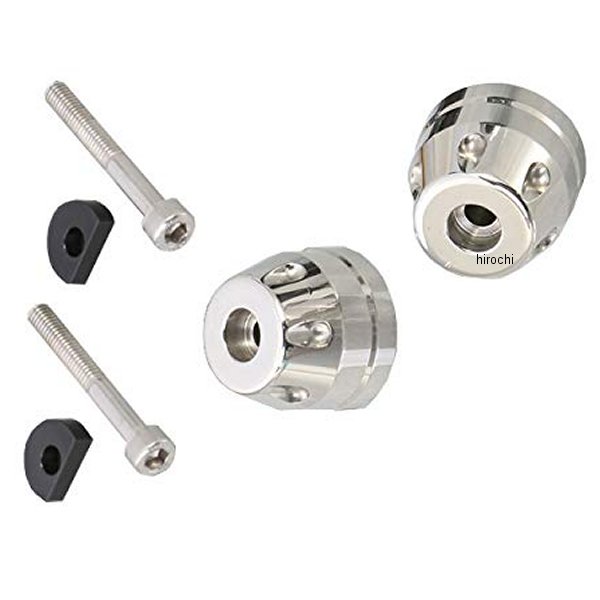 バーエンドキャップ ポリッシュ仕上げ ノーマルハンドル用 スーパーカブC125