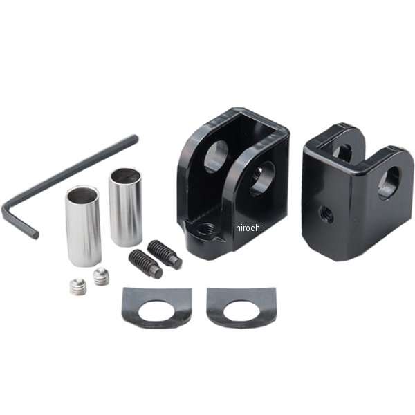 ステップコンバージョンブラケットセット 18年以降 ソフテイルモデル 黒 左右セット