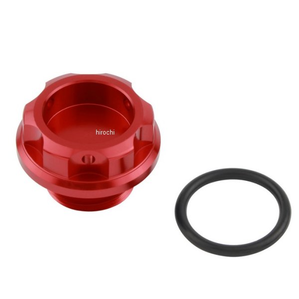 マシンドフィラーキャップ M20×P2.5Y 赤