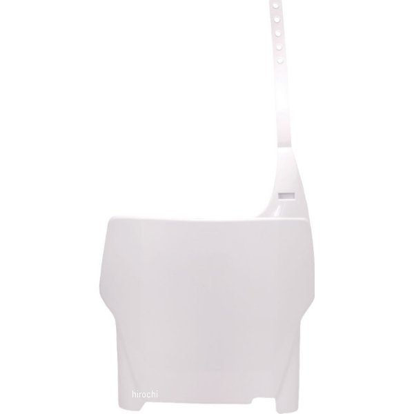 フロントゼッケンプレート 04年-07年 CR125R 白