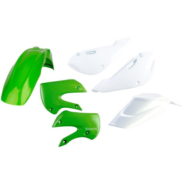 外装セット 03年-09年 KLX110 緑/白