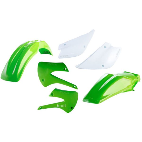 外装セット 01年-13年 KX85/100 緑/白