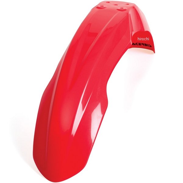 フロントフェンダー 00年-03年 CR125R 赤