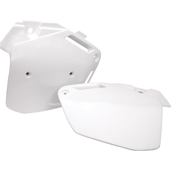 サイドパネル 90年-92年 CR125R 白