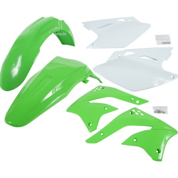 外装セット 06年-08年 KX450F 緑/白