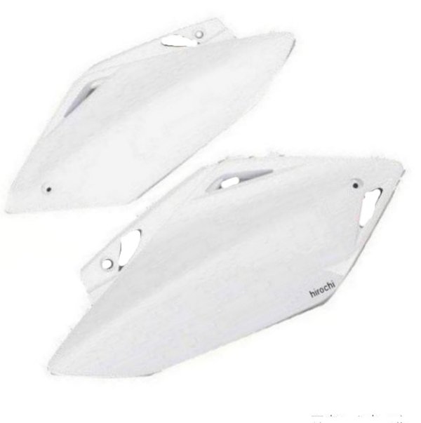 サイドパネル 06年-09年 CRF250R 白