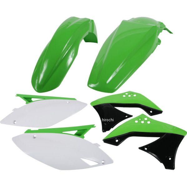 外装セット 09年-11年 KX450F 緑/白/黒