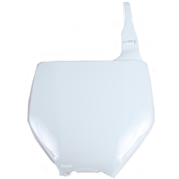 フロントゼッケンプレート 03年-08年 KX/KXF 白