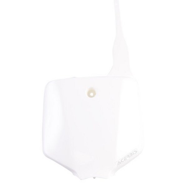 フロントゼッケンプレート 03年-09年 KLX110 白