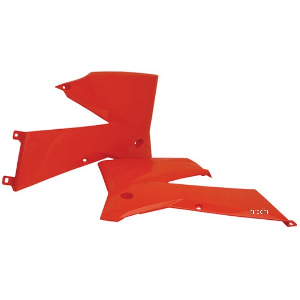 ラジエーターシュラウド 05年 GasGas MXC オレンジ