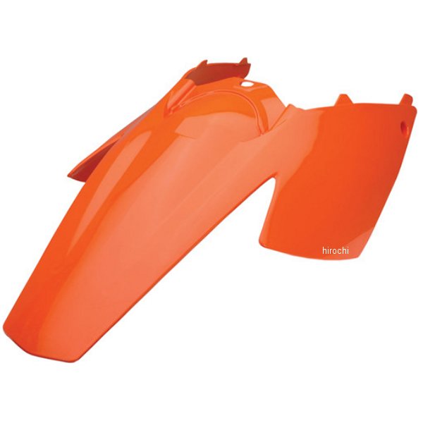 リアフェンダー サイドカウリング 04年-07年 KTM EXC/XC-W オレンジ