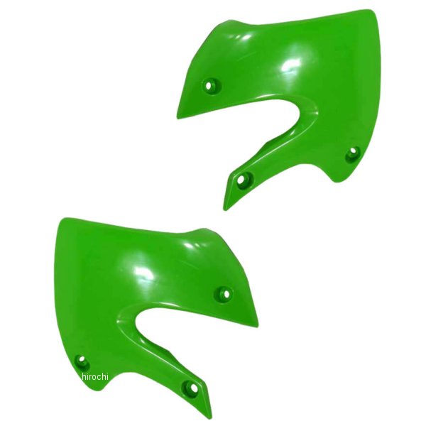 ラジエーターシュラウド 01年-13年 KX85/100 緑