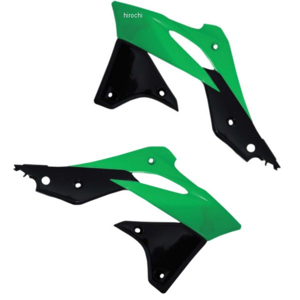 ラジエーターシュラウド 13年-16年 KX250F 黒