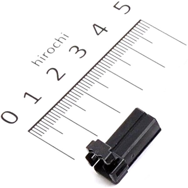 アンプ MULTI-LOCK プラグ コネクター 2ピン 1個売り 73152-96BK