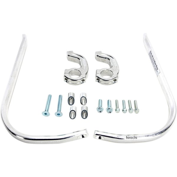 ハンドガード 1 1/8インチ 29mm ハンドル用 シルバー