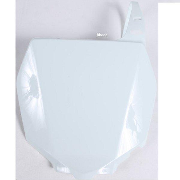 フロントゼッケンプレート 07年-09年 RMZ250 白