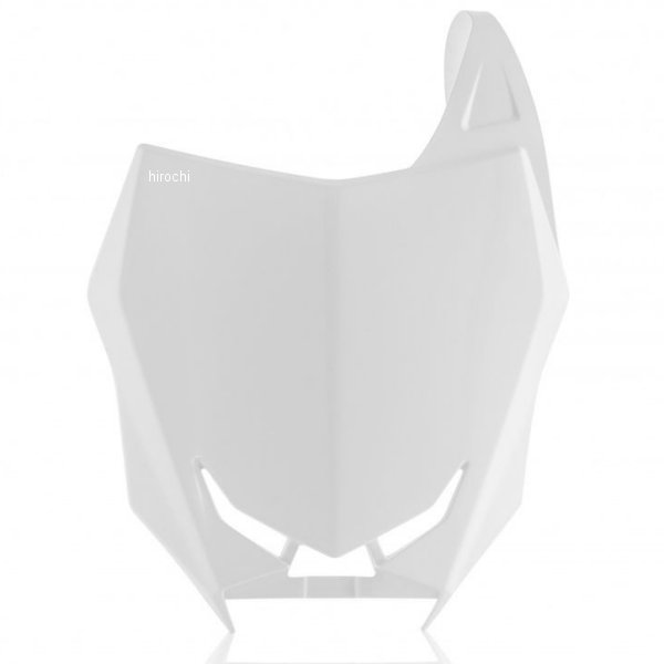 フロントゼッケンプレート 18年-24年 RMZ250 白