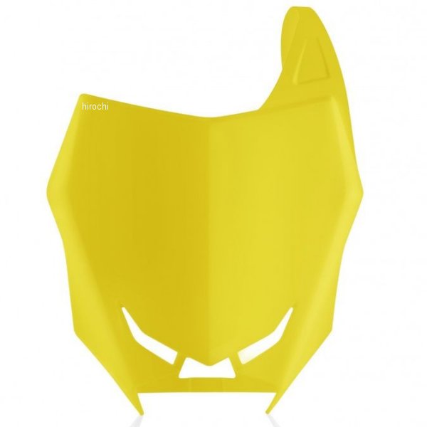 フロントゼッケンプレート 18年-24年 RMZ250 黄