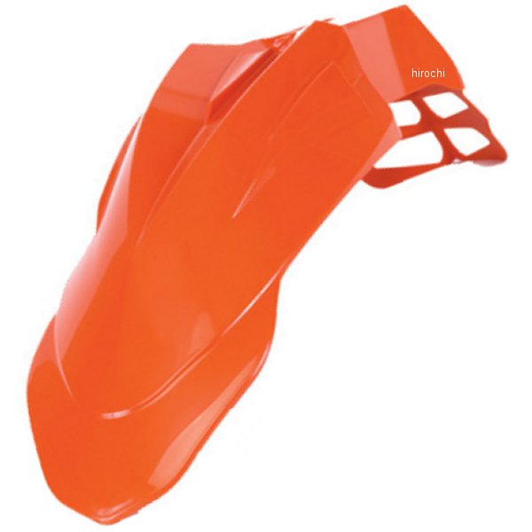 フロントフェンダー スーパーモト 汎用 オレンジ