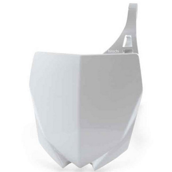 フロントゼッケンプレート 15年-20年 YZ125X 白