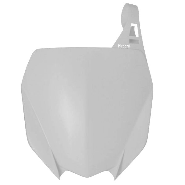 フロントゼッケンプレート 18年-24年 YZ125 白