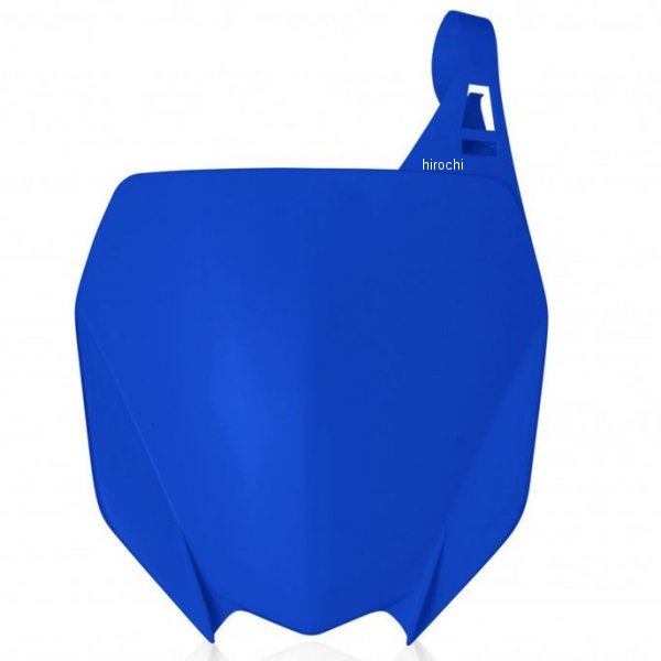 フロントゼッケンプレート 18年以降 YZ125 青