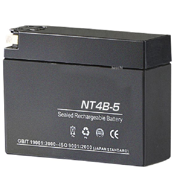 液入り充電済バッテリー NT4B-5 4B-BS互換 10個セット