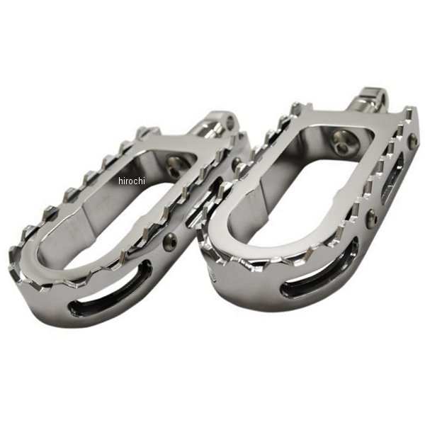 【セール特価】 フットペグ BMX クローム/クローム