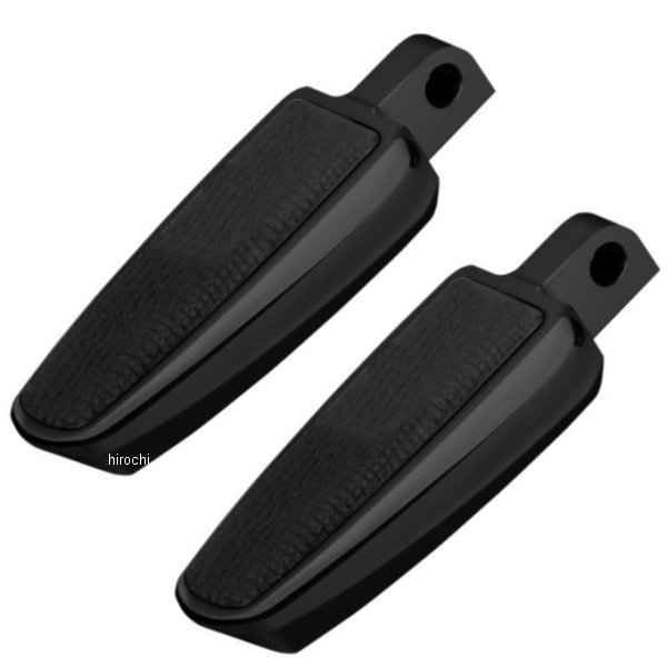 フットペグ バナナ 黒 リベット無し