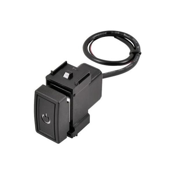 プッシュスイッチ 日産車用 純正パネルインストール