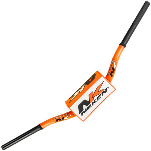 22mm ハンドルバー ALLブランド133 オレンジ/白