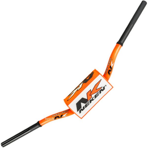 22mm ハンドルバー K-BAR FL オレンジ/白