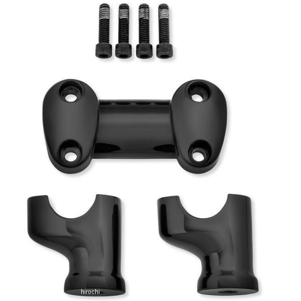 ファット ハンドルバーライザーキット 18年以降 FLDE グロスブラック 55900123