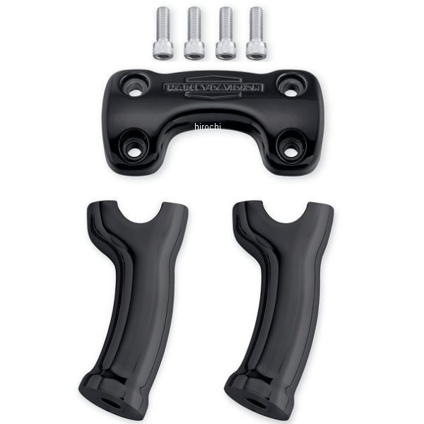 ソフテイルスリム プルバックライザーキット グロスブラック 55900165