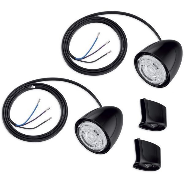 LEDブレットターンシグナルキット リア アンバーLED 黒 67800978