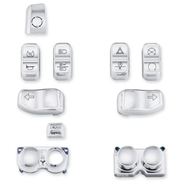 スイッチキャップキット クローム 19年以降 FLRT 71500517