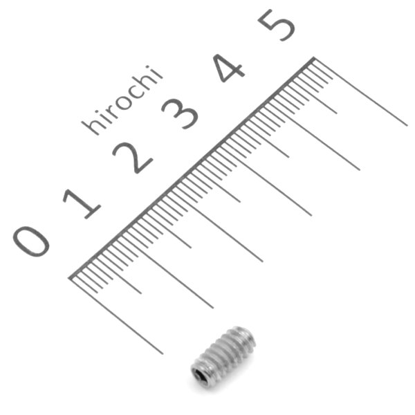 ロングヘックスソケットセットスクリュー 2個入り 3194