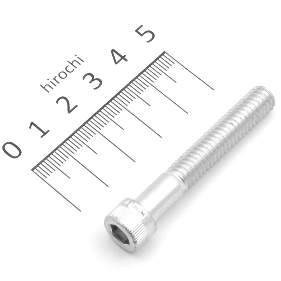 スクリュー 5/16-18 x 2 UNC ヘックスソケットヘッド 10個入り 4326A