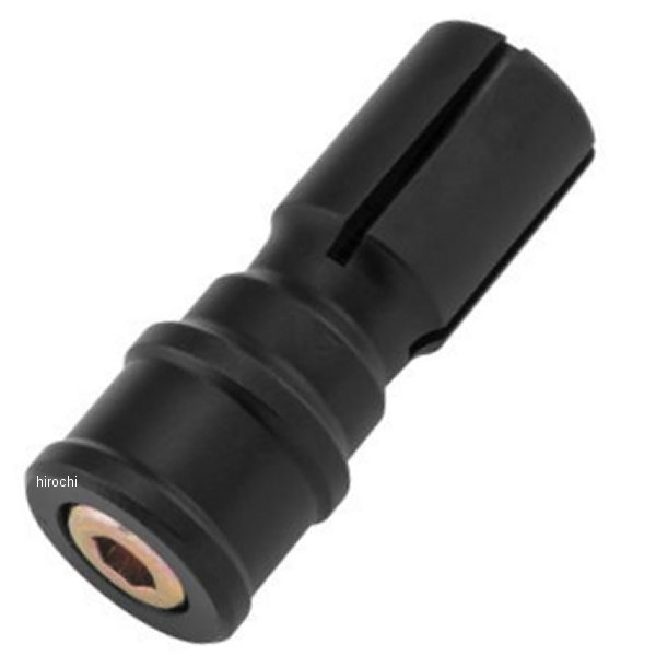 1インチ バーエンドミラー用アダプター 黒