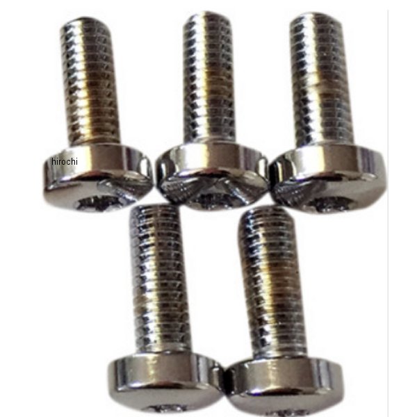 ボルトキット フロントディスクブレーキハブマウント 86年以降 クローム