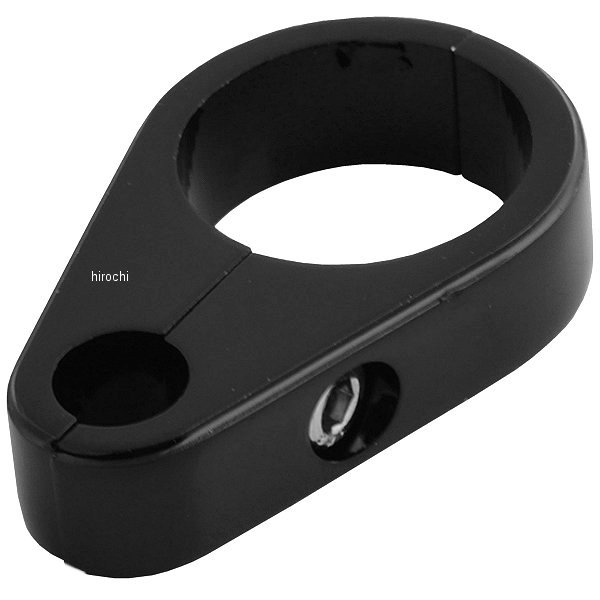 1.25インチ クラッチケーブル クランプ プレーン 黒