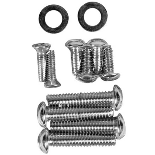 ハンドルレバーマウントとマスターシリンダーカバー 96年-03年 XL クローム/ローレット