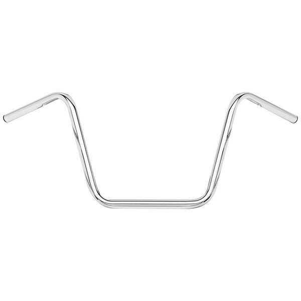 1インチ ハンドルバー バックホーン ハイ スタンダード クローム