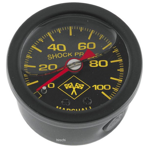 オイルプレッシャー ゲージ 100psi ミッドナイト 黒ベゼル