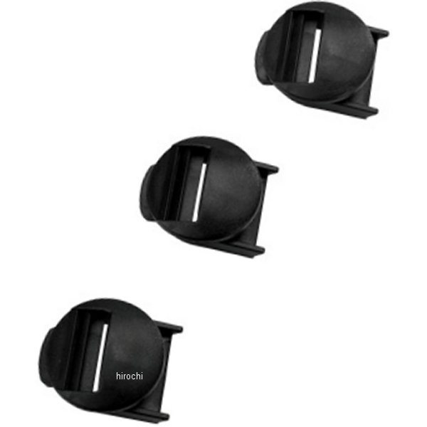 ブーツパーツ ストラップロック NEW テック7、8RS、トゥーキャン 黒 4個セット