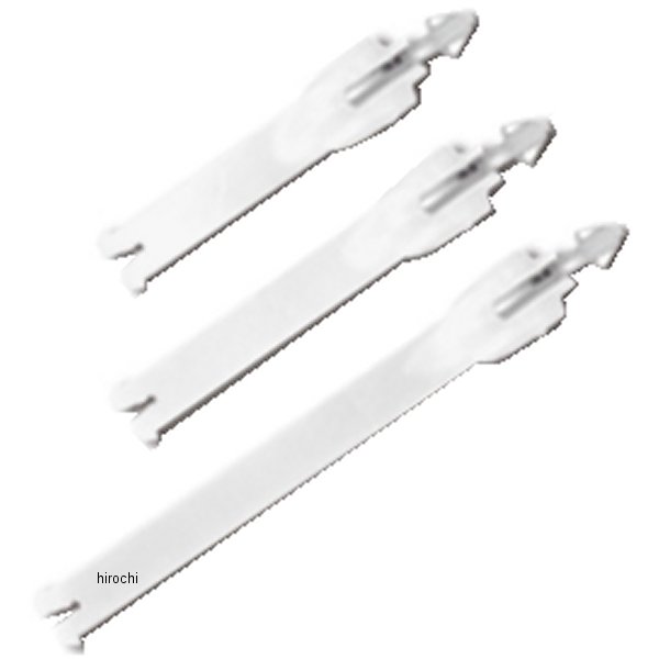 パーツ ストラップ NEW テック10 白 3個セット