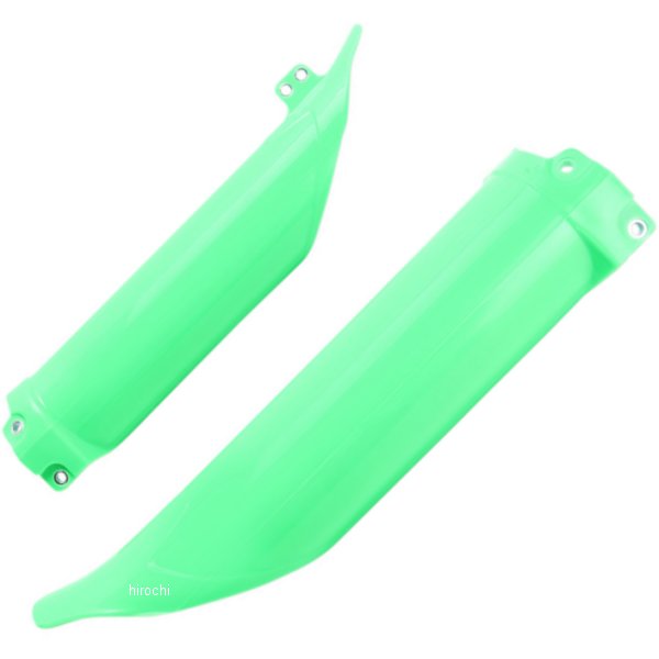 フォークカバー 09年以降 KX450F、KX250F 緑